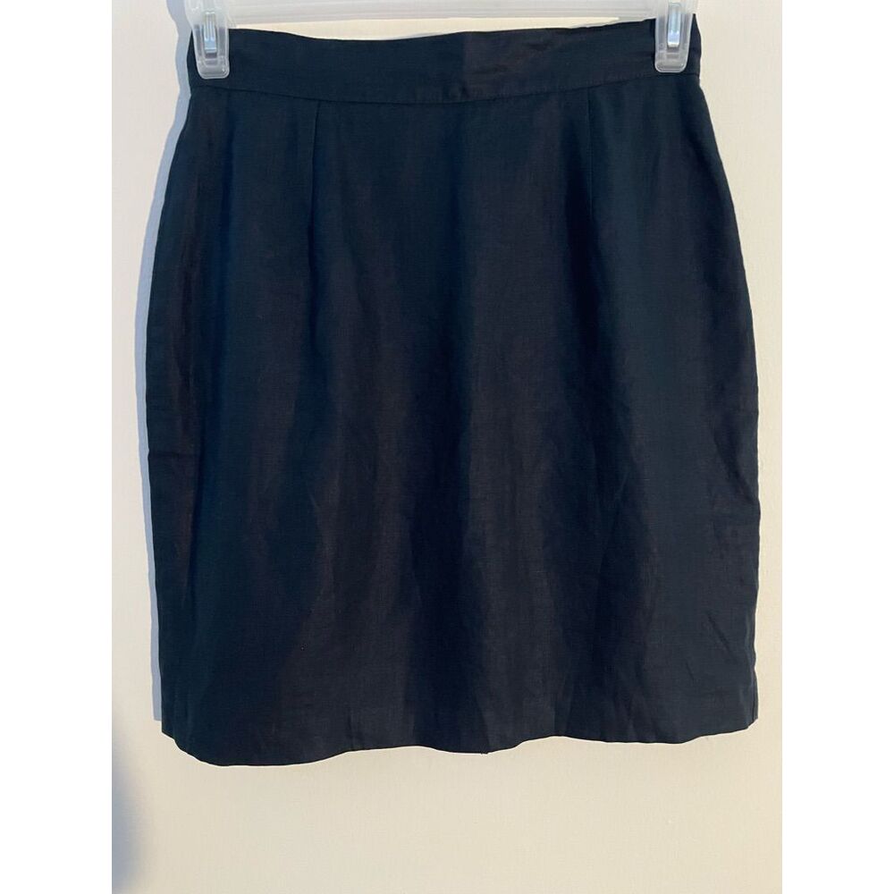 United Colors of Benetton Size 44 Womens Navy Midi Pencil Skirt